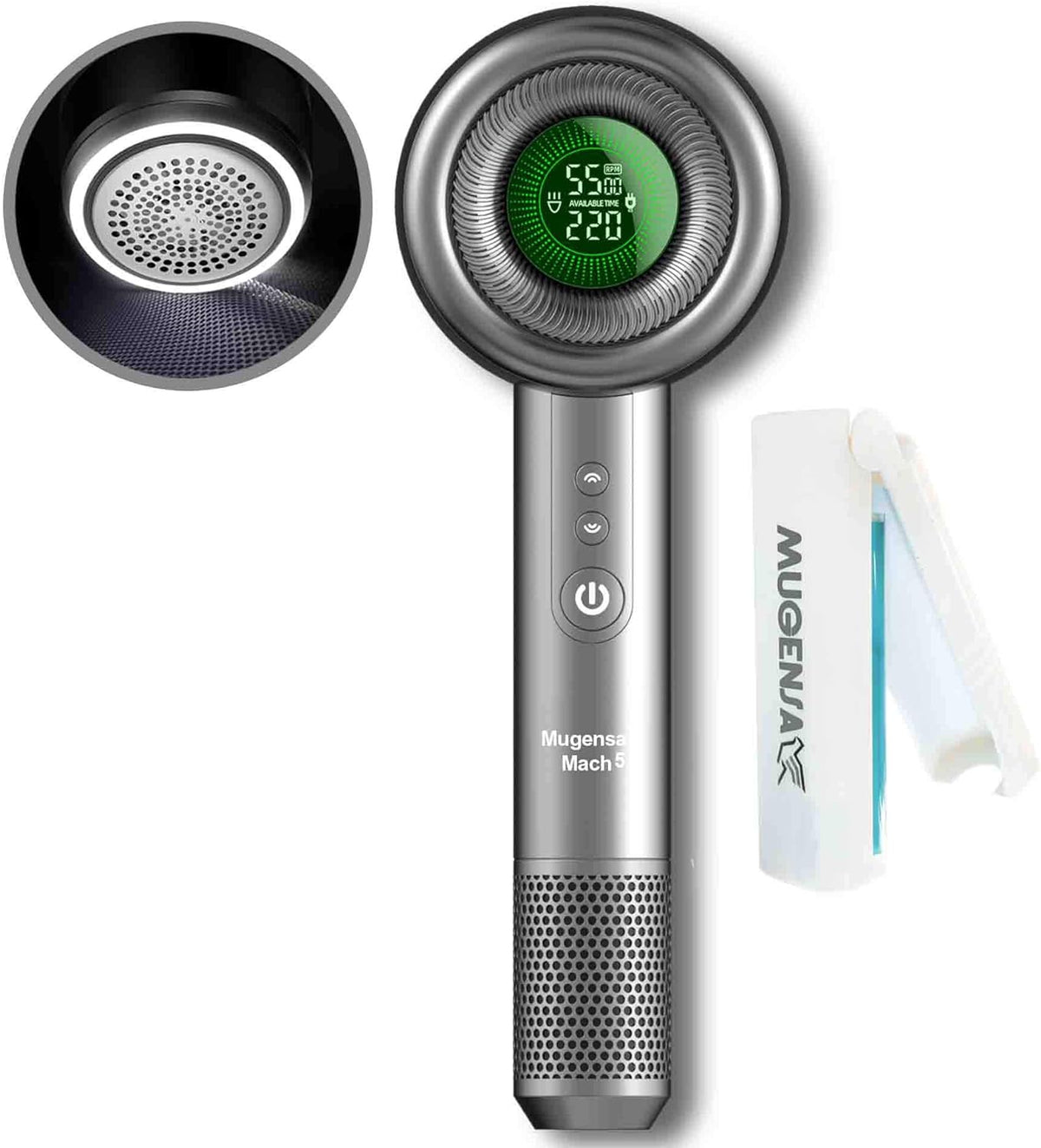 Fabric Shaver Lint Remover Clothes and Furniture - 5 Speeds - Removes Fuzz and Pilling - Bonus Lint
