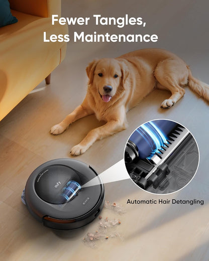 eufy Robot Vacuum Omni C20, Robot Vacuum and Mop Combo, Self Emptying, Auto Mop Washing and Auto