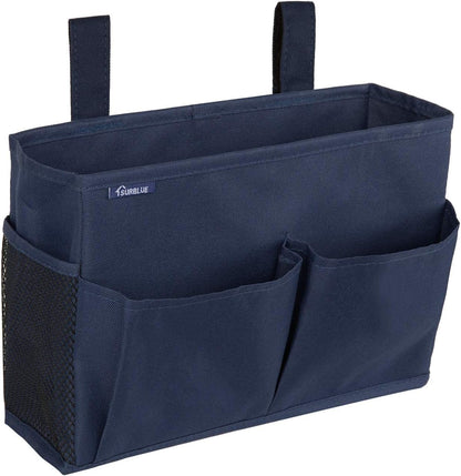 Surblue Bedside Caddy Hanging Organizer Storage Bag Pocket for Bunk, Hospital, College Dorm Rooms