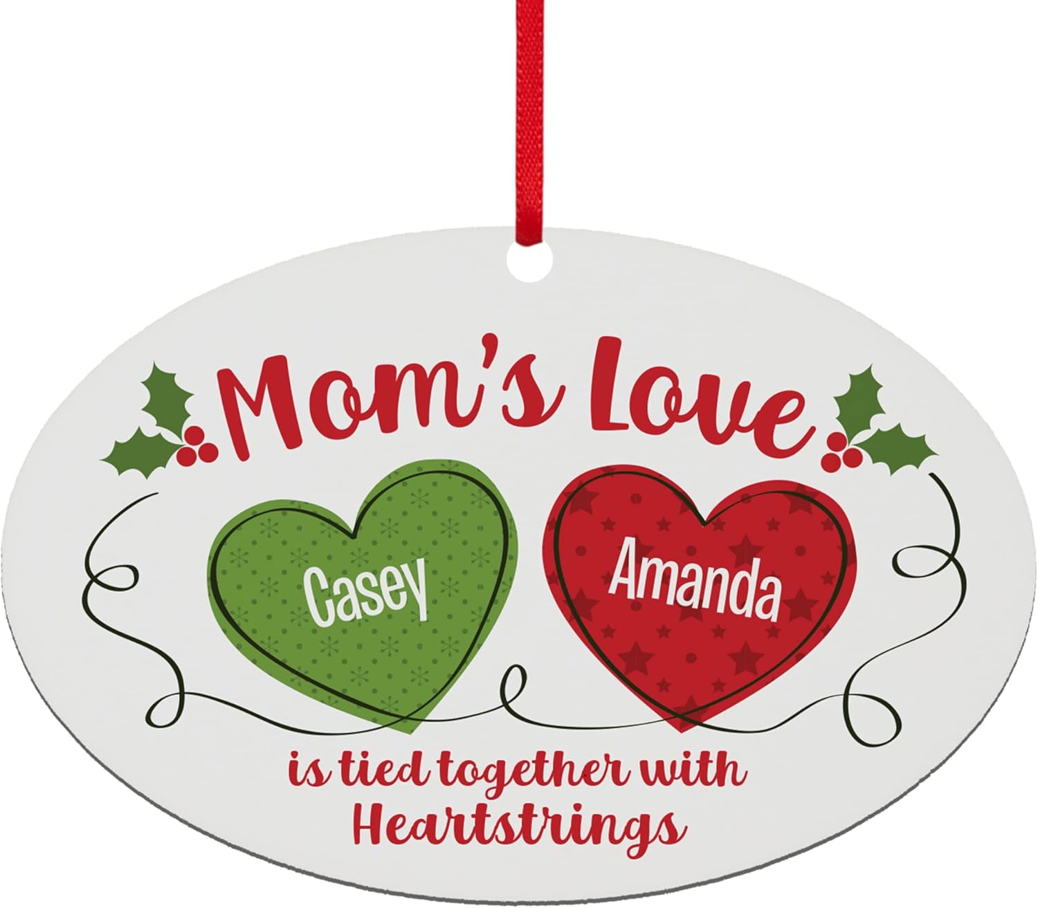 Let’s Make Memories Personalized Christmas Ornament - Any Title - 2024 Christmas Ornament - Wood