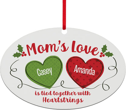 Let’s Make Memories Personalized Christmas Ornament - Any Title - 2024 Christmas Ornament - Wood