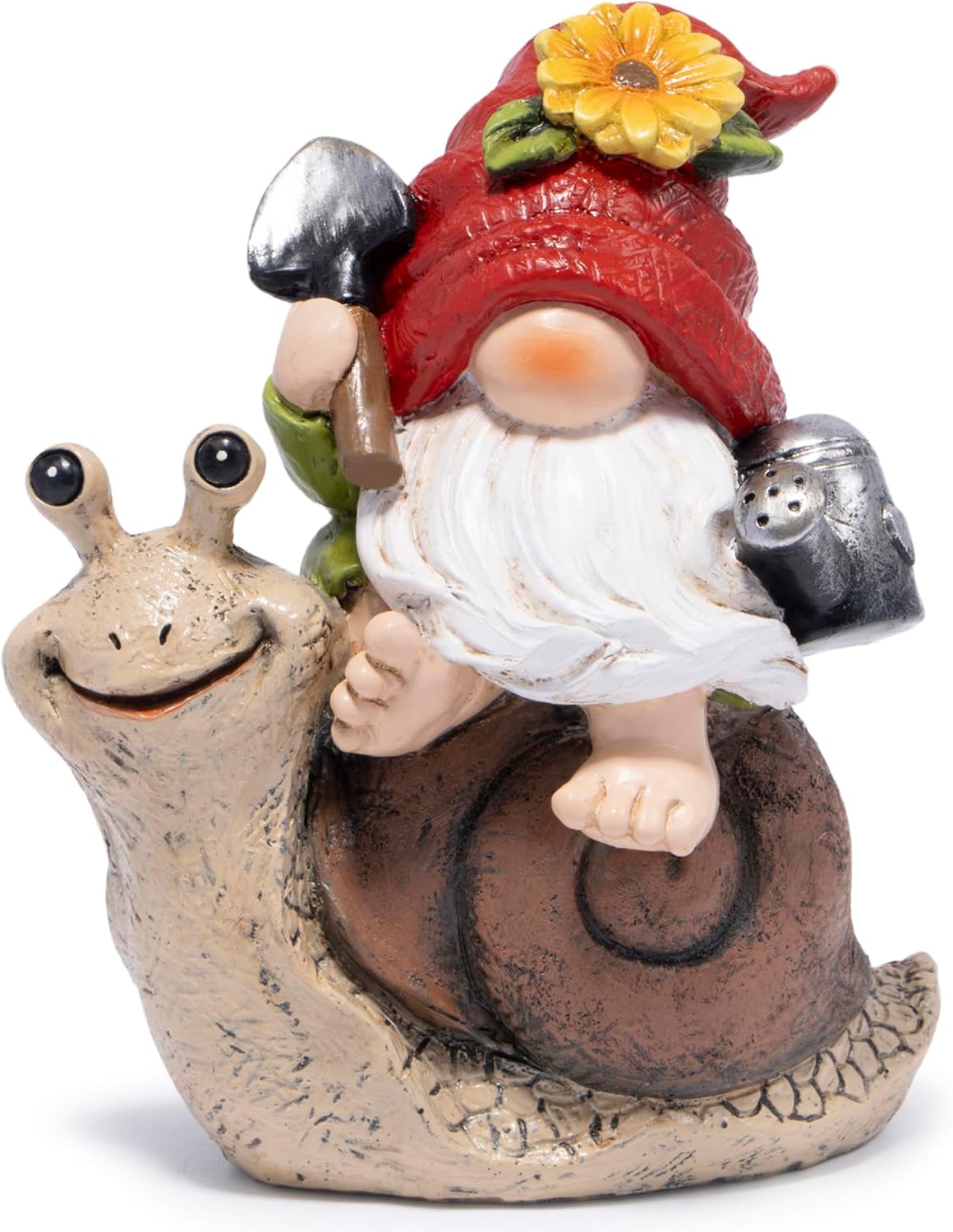 Hodao Spring Garden Gnome Decoration Flower Animal Ornaments Decor Gifts Spring Gnomes for Garden