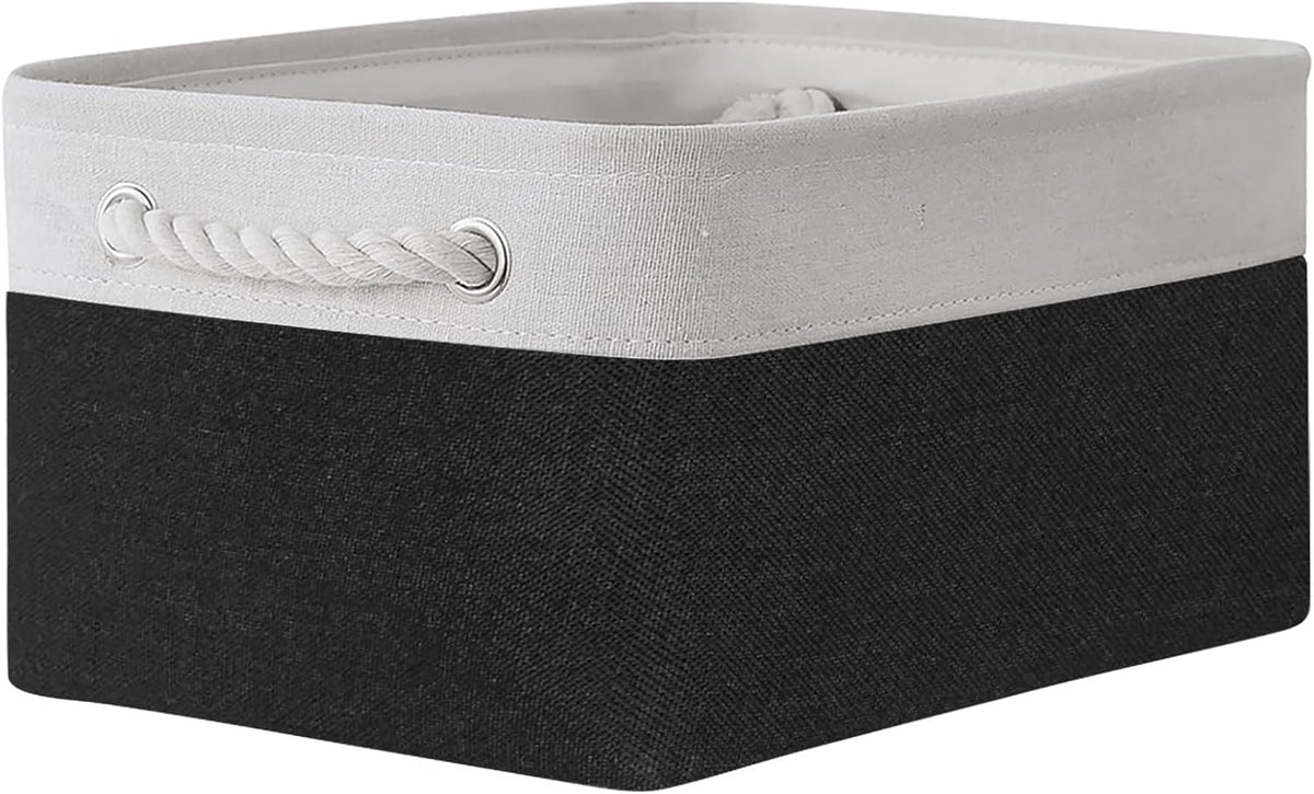 TheWarmHome Storage Bins for Shelves - 1 Pack 13.8x9.7x6.7 inch Storage Basket for Organizing for