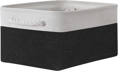TheWarmHome Storage Bins for Shelves - 1 Pack 13.8x9.7x6.7 inch Storage Basket for Organizing for