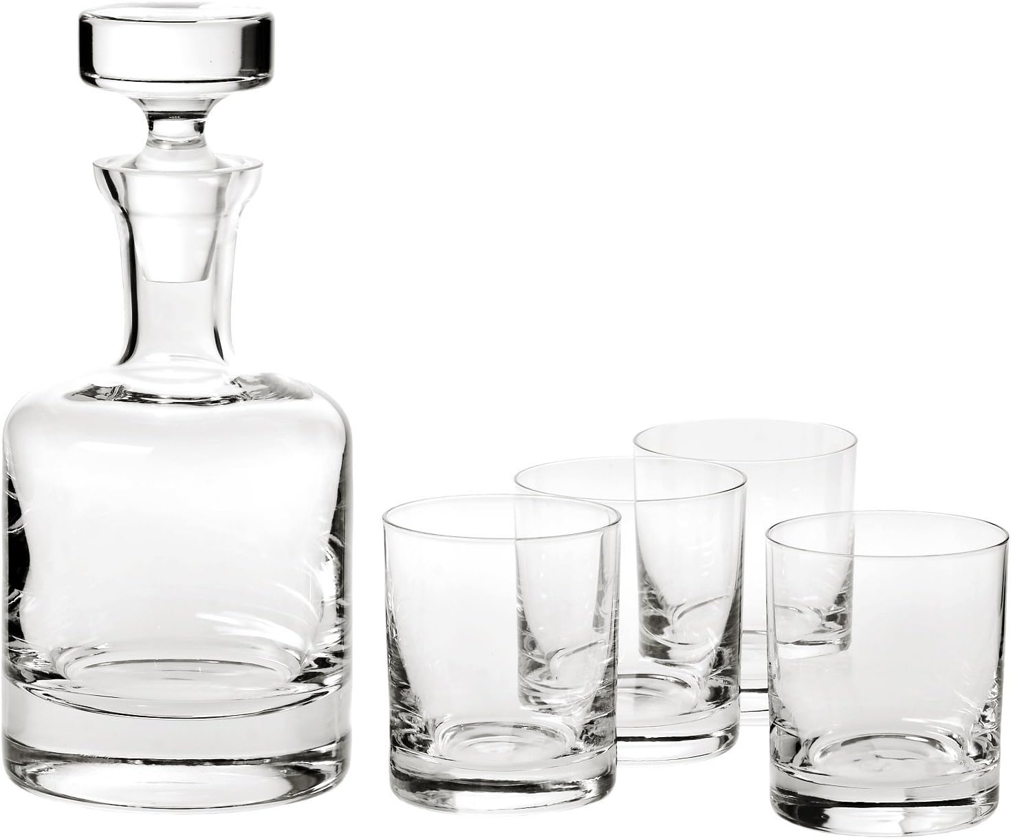 European-Made Decanter Gift Set | 1 Handmade European Lead-free Crystal Decanter with Stopper (30