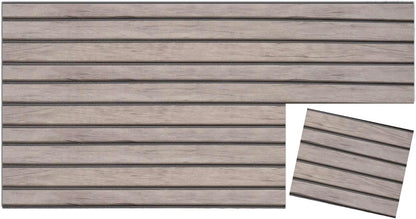 IZODEKOR 3D Wood Effect Wall Panels - Faux Wood Paneling for Living Room, Kitchen, Bathroom and