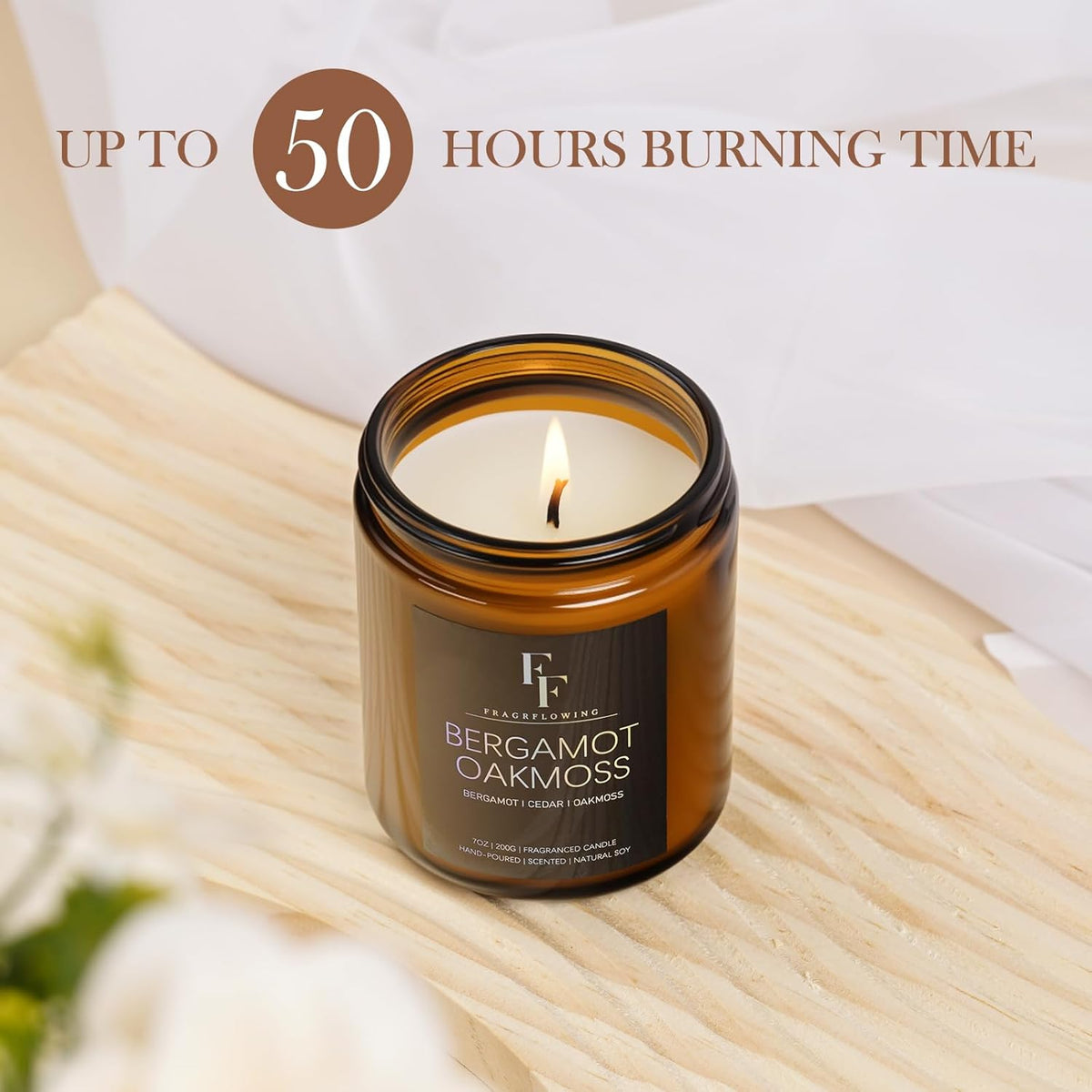 Scented Candles Set, Soy Wax Candles 8 Pack 56 Oz Aromatherapy Candles Gift Set for Women Men