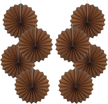 Brown Party Decorations,Brown Wedding Decorations for Party Events Accessories,Brown Birthday