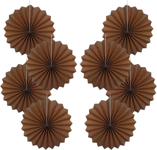 Brown Party Decorations,Brown Wedding Decorations for Party Events Accessories,Brown Birthday