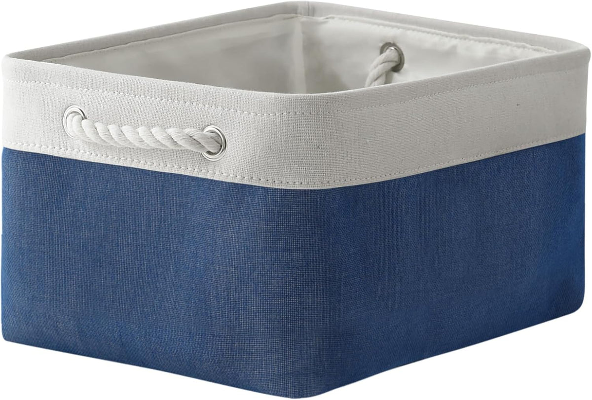 TheWarmHome Storage Bins for Shelves - 1 Pack 15.7x11.8x8.3 inch Fabric Storage Cubes, Storage
