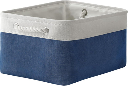 TheWarmHome Storage Bins for Shelves - 1 Pack 15.7x11.8x8.3 inch Fabric Storage Cubes, Storage