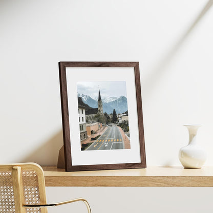 Vittanly 11x14 Picture Frames Set of 9, Shatter Resistant Plexiglass, Display 8x10 Pictures with
