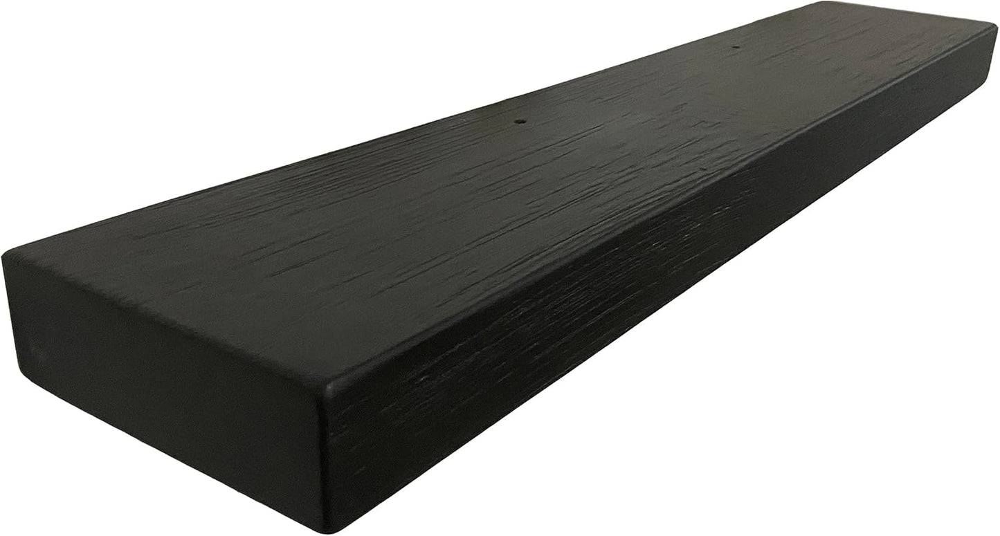 joelsantiques 36 Inch Wooden Floating Shelves for Wall - 36x6x2 in - Made of Natural Wood - Long