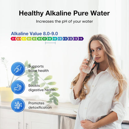Purewell PH-2 White 3-Stage Alkaline Filter Elements, Additional filters for Berkey® Black Filters