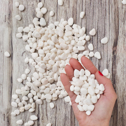 Royal Imports 30LBS River Rocks Decorative Ornamental Pebbles, Garden Landscaping Stones, Gravel