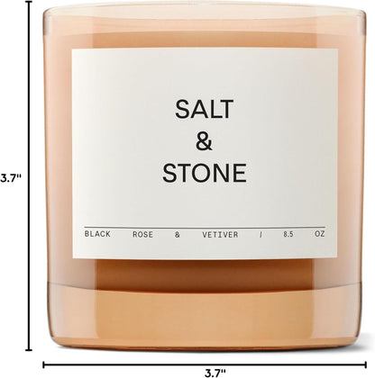 SALT & STONE Scented Candle for Women & Men | Hand-Poured, Aromatic & Fragrant | Coconut & Soy
