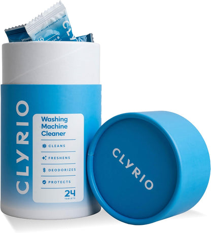 Clyrio Washing Machine Cleaner, 1-Year Supply of Washing Machine Cleaning Tablets, Great for