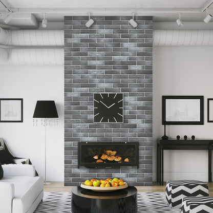 Vintage Faux Brick Wall Tiles, 3D Thin Brick Veneers for Bedroom, Bathroom, Kitchen, Fireplace and