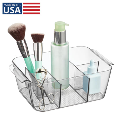 iDesign Makeup Organizer for Countertop, Clear