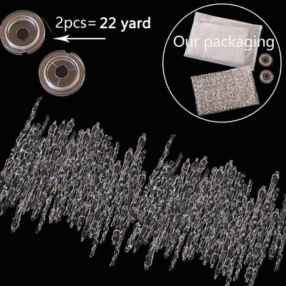 ToBeIT Chrismtas Tree icicles 50 pcs Acrylic Icicle Ornament Set for Chrismtas Decoration(50pcs
