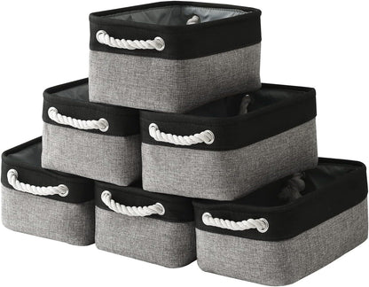 Fabric Storage Cubes - Closet Storage Bins Storage Baskets for Organizing with Handles Organization