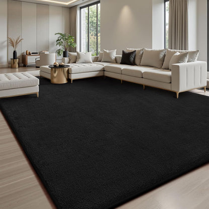 Sour Lemon 10x14 Area Rugs for Living Room, Soft Large Area Rug Fluffy Rugs for Bedroom，Machine
