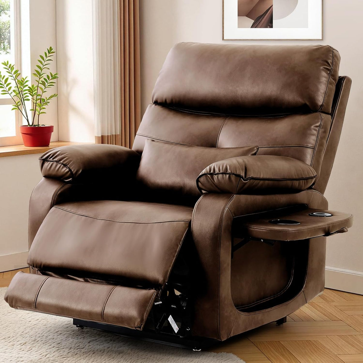 Dual Motor Power Lift Recliner Chair for Adult & Elderly, Infinite Position Lay Flat Lift Chair