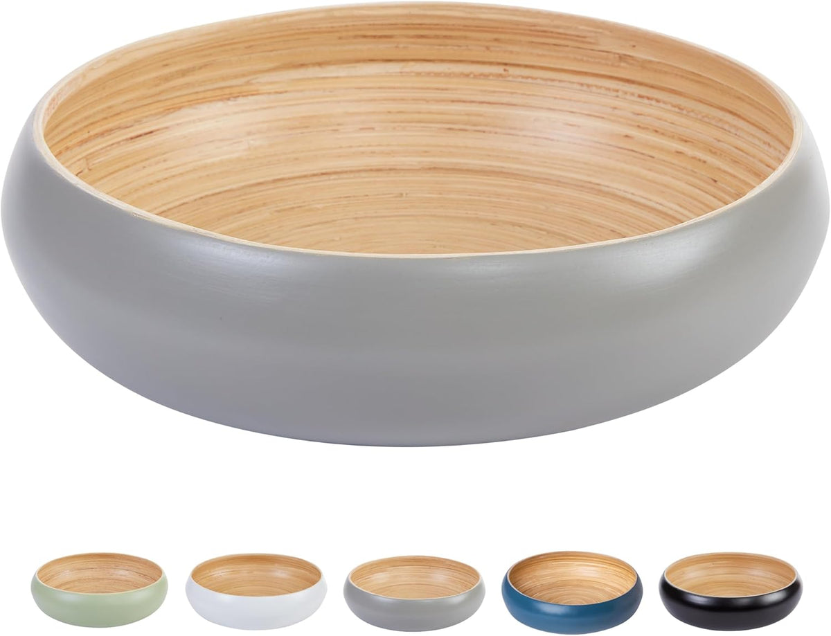 Fruit Bowl For Kitchen Counter, Decorative Bowl, Large Serving Bowl Or Fruit Basket For Kitchen