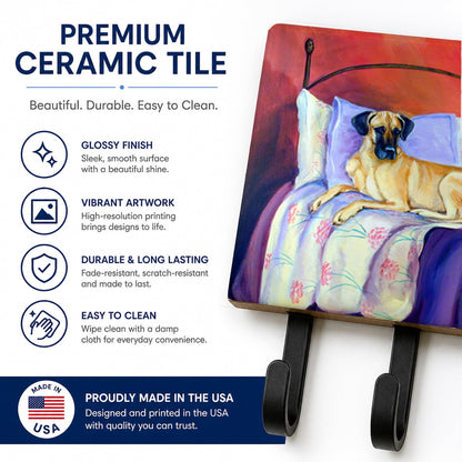 Caroline's Treasures 7256TH68 Great Dane Leash or Key Holder, Wall Hooks, Key Hooks Holder, Coat