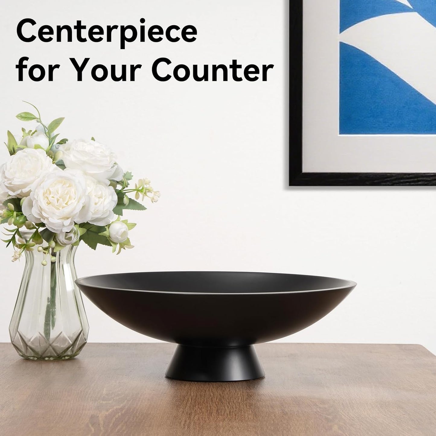 Decorative fruit bowl for Home Decor Large Modern Handicraft Key Bowl for Entryway Table Stylish