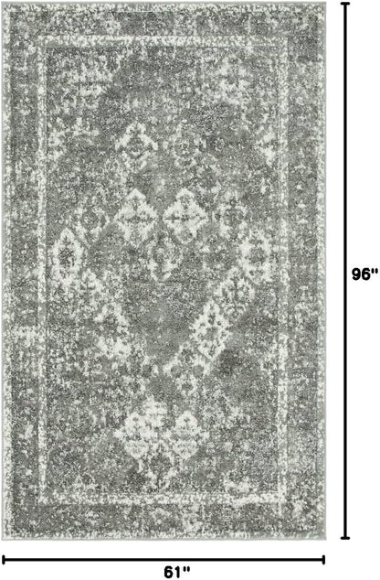 Unique Loom Rosso Collection Vintage, Traditional, Bohemian, Geometric, Distressed, Southwestern