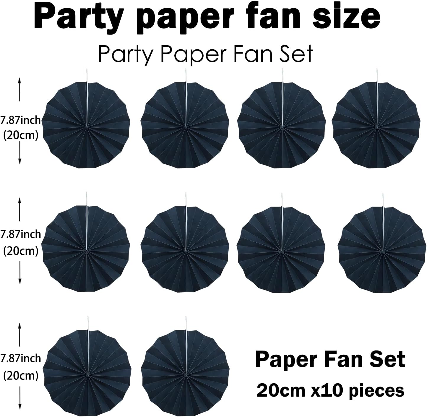 Black Party Decorations,Halloween Decor Events Accessories,Black Birthday Decorations,Anniversary