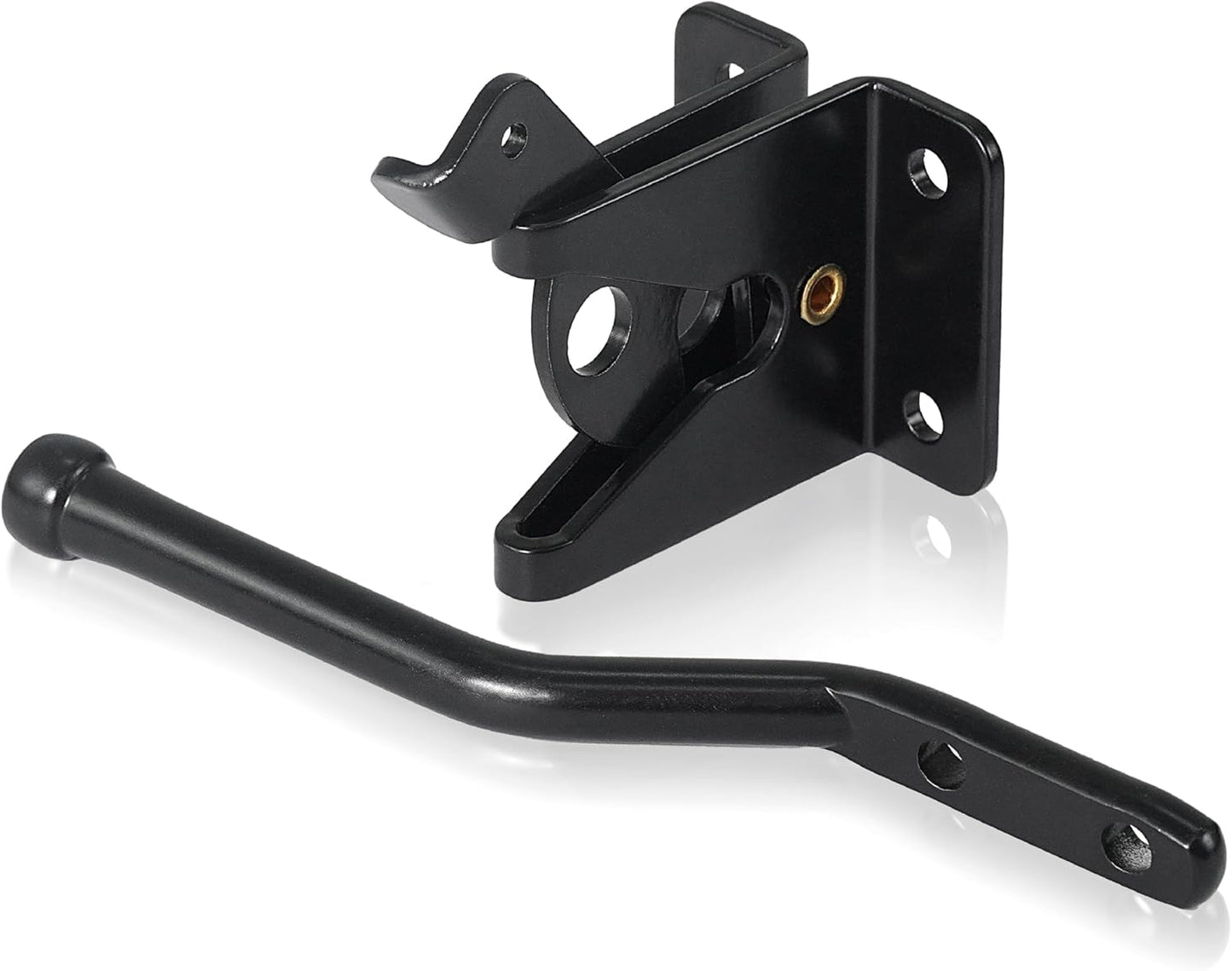 Fencer Wire Heavy Duty Garden Fence Hardware Kit, Metal Gate Lock and Latch for Outdoor Fence