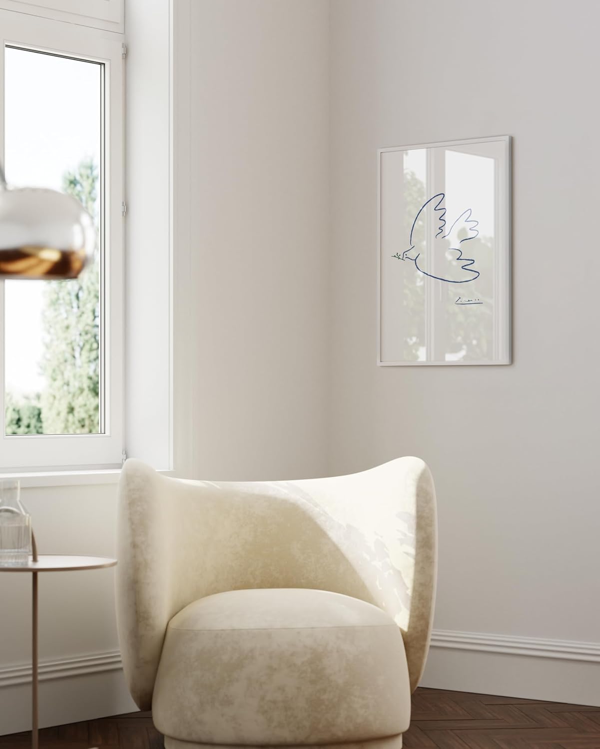 HAUS AND HUES 20x30 White Picture Frame - White 20x30 Frame Aluminum, Vertical & Horizontal