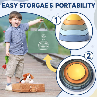 Lehoo Castle Stepping Stones for Kids