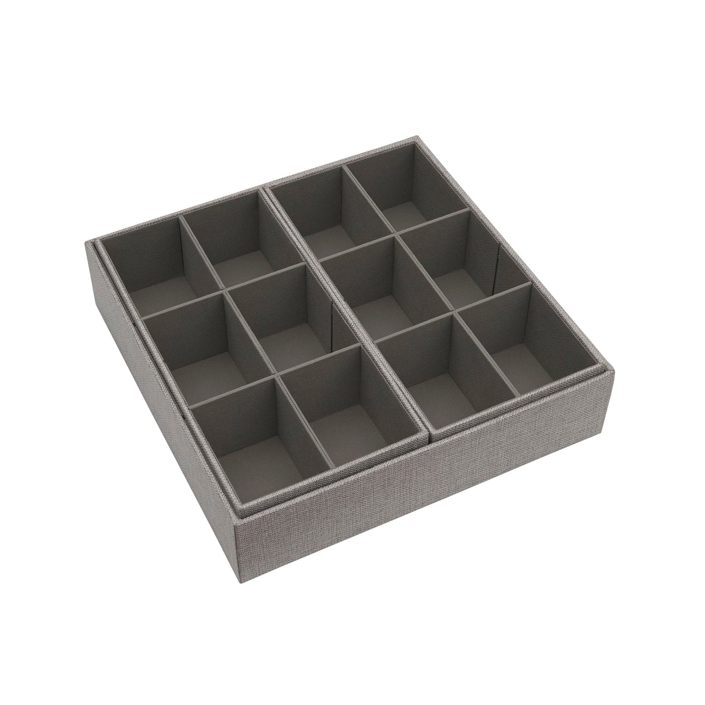 Household Essentials 3‑Piece Drawer Organizer Starter Set in Customizable Inserts of Large and