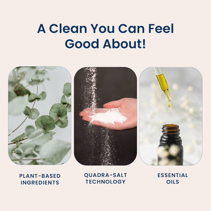 Laundry Wash Detergent for Sensitive Skin, Gentle & Safe for Baby Clothes | Plant-Based, Natural
