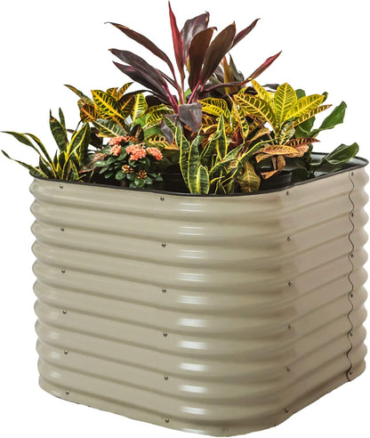 Vego garden 32" Extra Tall Raised Garden Bed Kits, 4 in 1 Modular Raised Planter Box for Vegetables