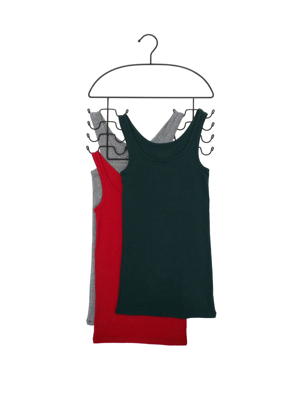 DR. Organizer Leggings/Yoga/Stretch Pants & Tank Top/Cami Closet Organizer Hanger 2/pc Set Combo