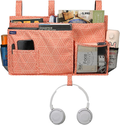 Surblue Bedside Caddy Hanging Organizer Storage Bag Pocket for Bunk, Hospital, College Dorm Rooms