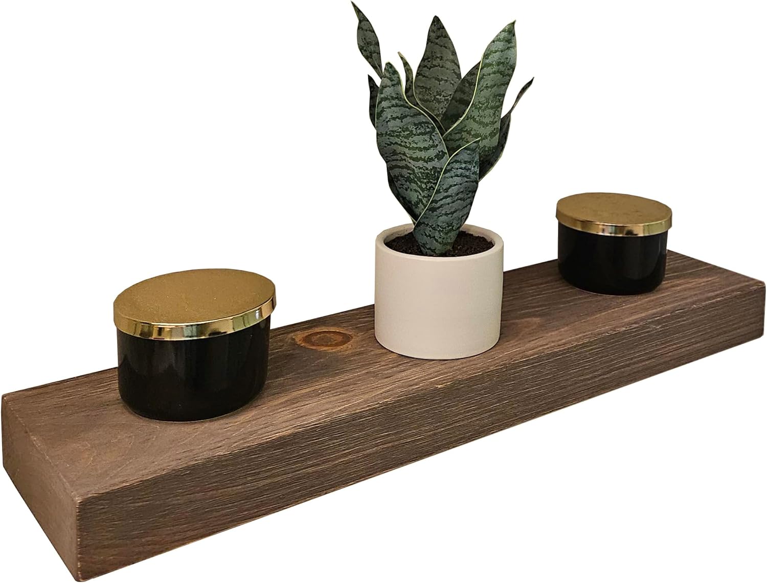 joelsantiques - 30 Inch Wooden Floating Shelves for Wall - 30x6x2 in - Made of Natural Wood - Long