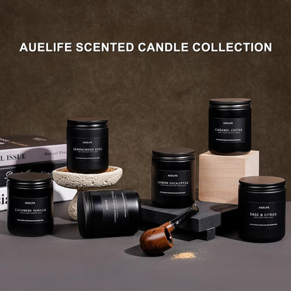 Scented Candles Set | Men Candle Set, Scented Candles for Home, Gifts for Men Aromatherapy Gift Set