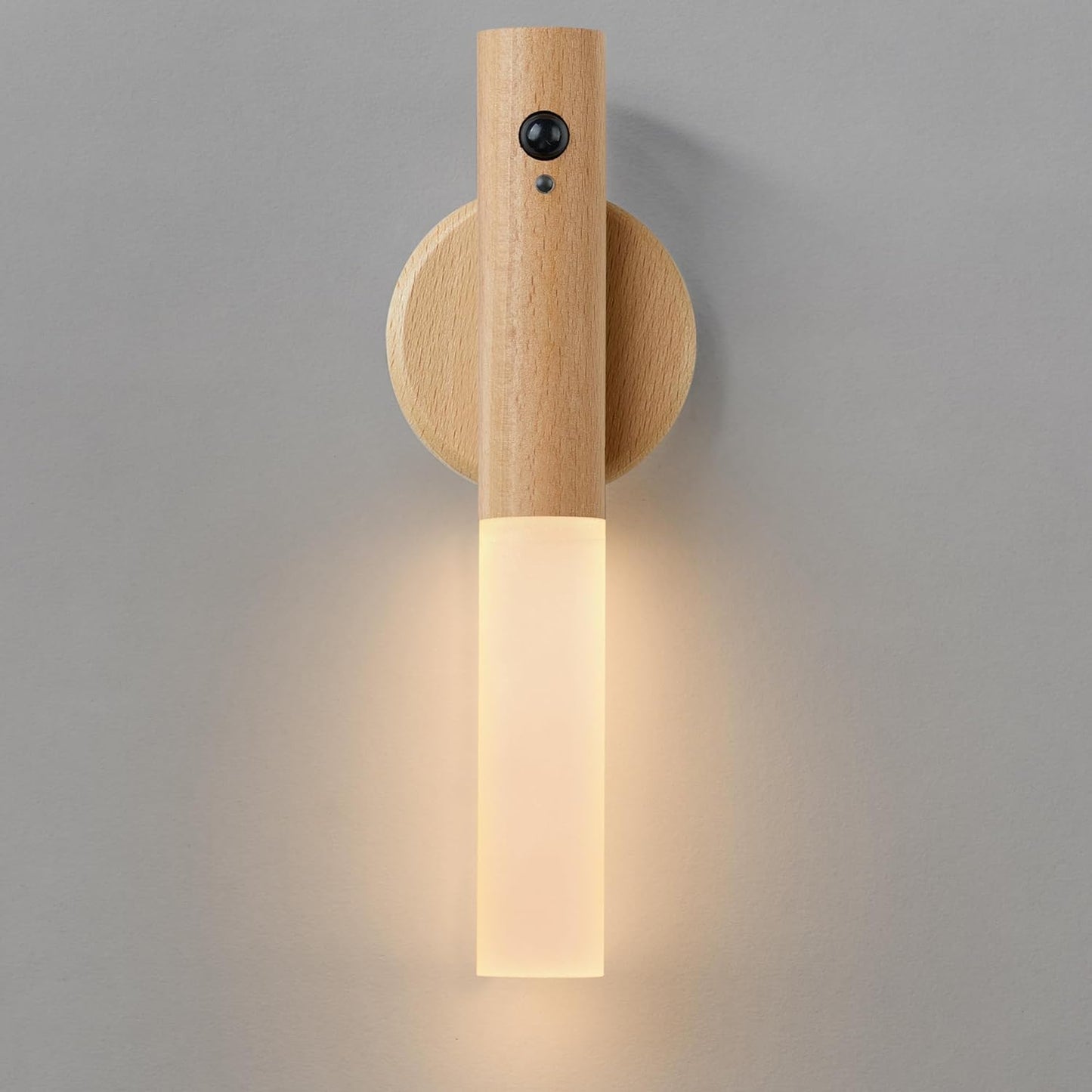 Montford Battery Operated Wall Sconces, Motion Sensor Night Light Magnetic Wall Light Rechargeable