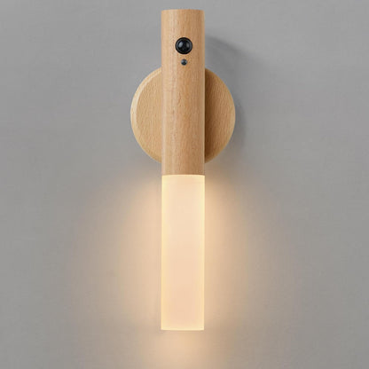 Montford Battery Operated Wall Sconces, Motion Sensor Night Light Magnetic Wall Light Rechargeable