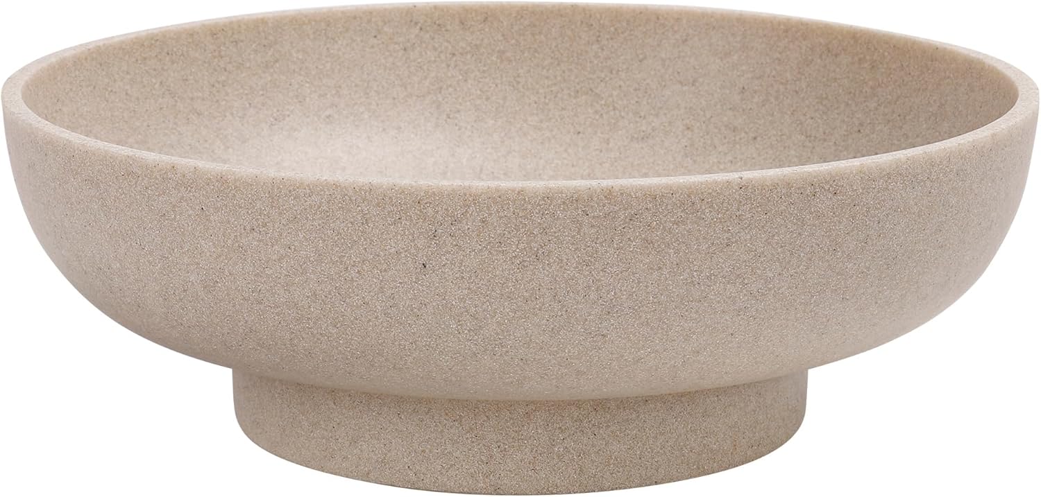 Large Decorative Bowl, Modern Handicraft Resin Bowls for Home Decor, Decorative Fruit Bowl for
