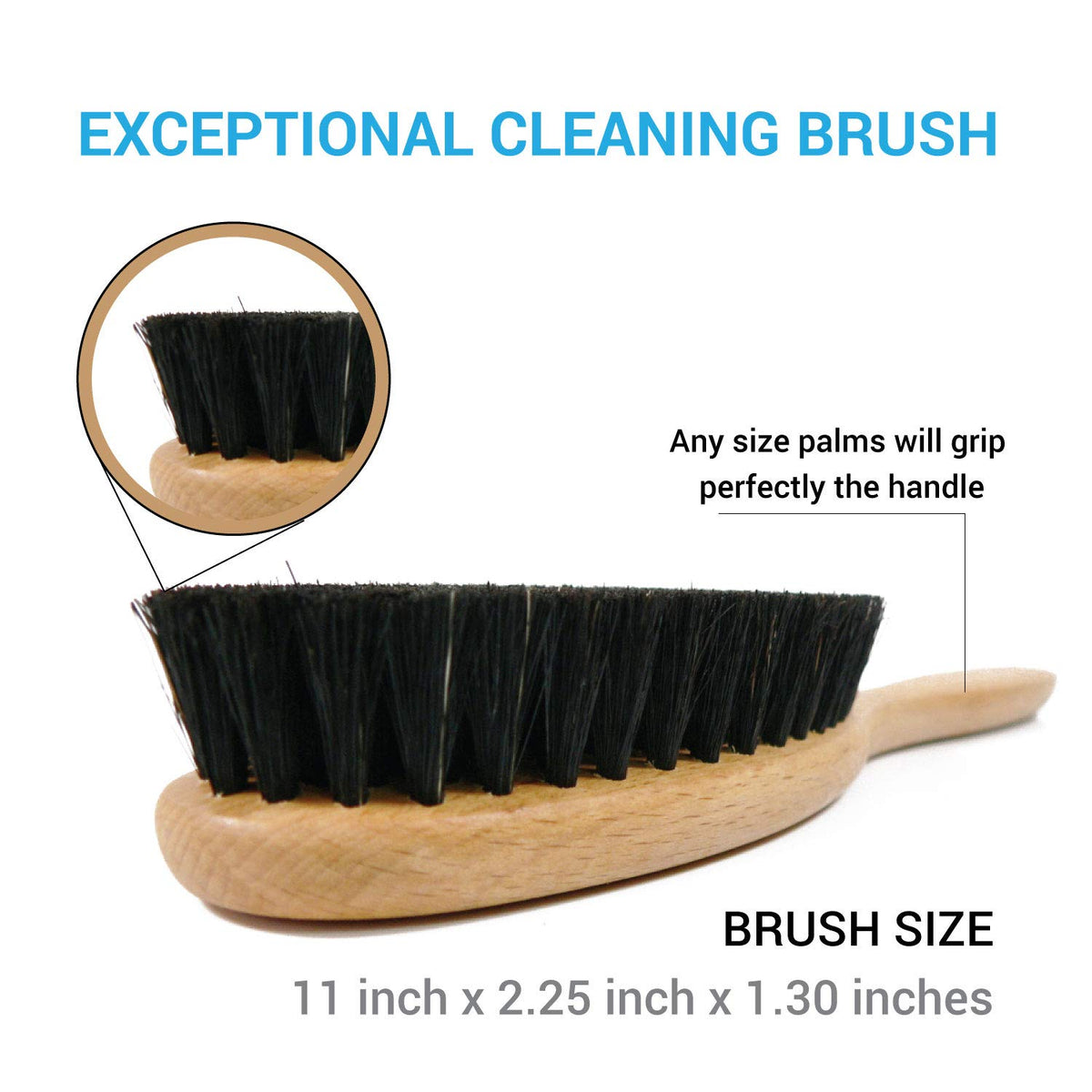 Valentino Garemi Cleaning Brush | Cloths, Fabric Furniture, Textile Drapes, Covers, Hats | Remove &