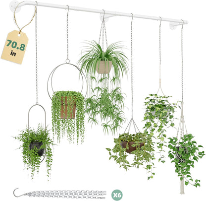 Plant Hanger Indoor with 6 Hanging Chains Hanging Planters for Indoor Plants Hanging Plant Holder