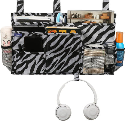 Surblue Bedside Caddy Hanging Organizer Storage Bag Pocket for Bunk, Hospital, College Dorm Rooms