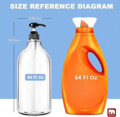 GMISUN Laundry Detergent Soap Dispenser, Liquid Laundry Detergent Dispenser, Container for