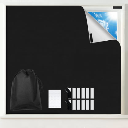 Blackout Window Cover, Portable DIY Window Blinds,Travel Window Blackout Curtains for Baby Nursery